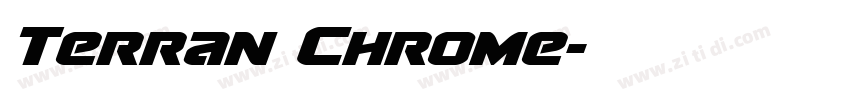 Terran Chrome字体转换